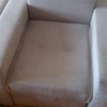 кресло после уборки